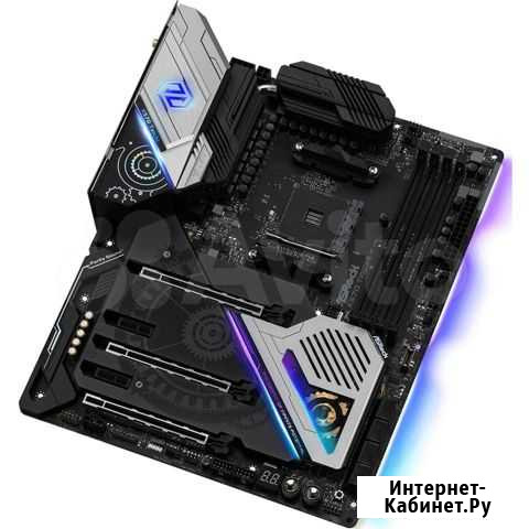 Материнская плата AM4 ASRock X570 Taichi DDR4 4666 Красноярск - изображение 1