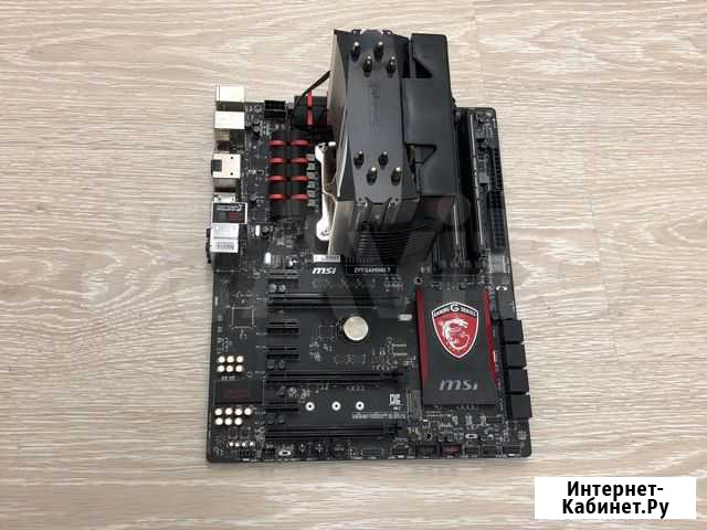 Связка мат. плата Z97+i7 4790k+кулер+ddr3 16gb Каменск-Уральский - изображение 1