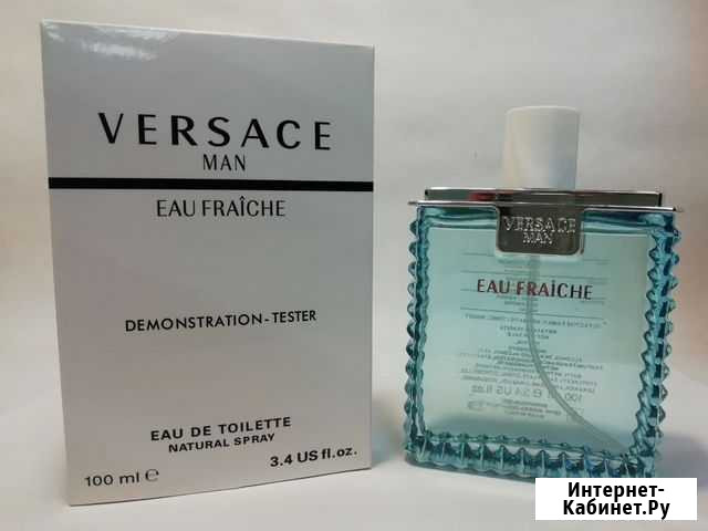 Тестер Мужской Versace Man eau Fraiche 100 мл Уфа - изображение 1