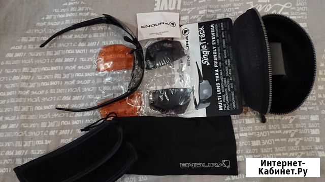 Очки Endura Singletrack Black 3 линзы в комплекте Москва - изображение 1