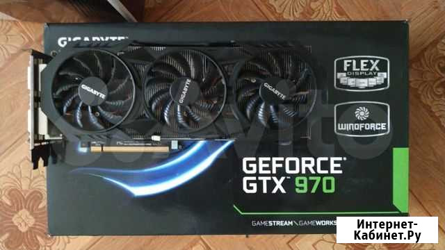 Видеокарта Gigabyte GeForce GTX 970 / HD 7850 Канаш - изображение 1