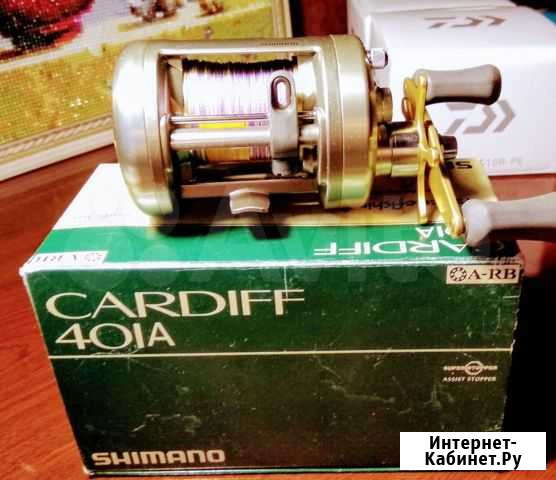 Мультипликаторная катушка Shimano kardiff 401A Санкт-Петербург - изображение 1