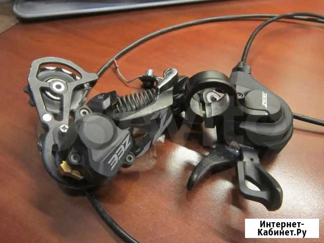 Переключатель Shimano Zee 10 ск + монетка Москва - изображение 1