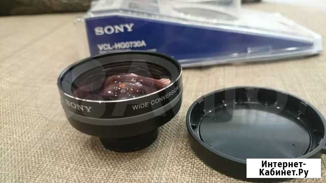Широкоугольный обьектив насадка sony VCL-HG0730A Хабаровск - изображение 1