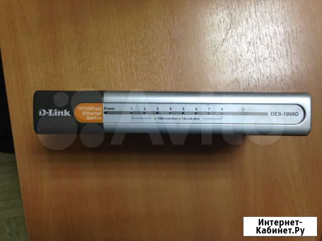 Маршрутизатор, D-link DES-1008D; 8 port; Екатеринбург - изображение 1