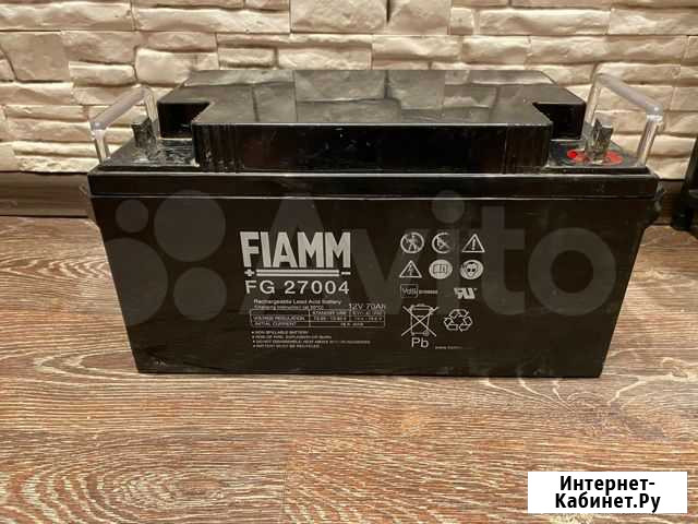 Гелиевый Аккумулятор fiamm FG 27004 Воронеж - изображение 1