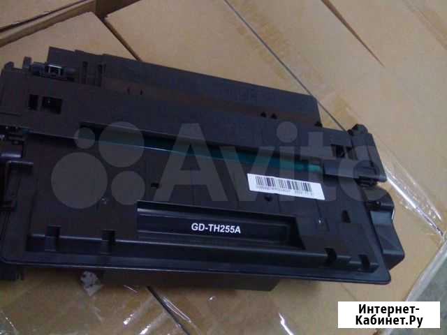 Картридж HP CE255A пустой, не заправлялся Москва - изображение 1