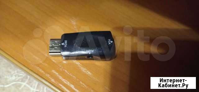 Преобразователь(переходник) hdmi в vga Бийск - изображение 1