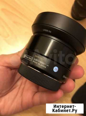 Объектив Sigma 30 mm 1:2.8 Art MFT Сочи - изображение 1