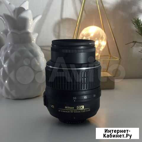 Объектив Nikon 18-55 DX VR Nikkor Саранск - изображение 1