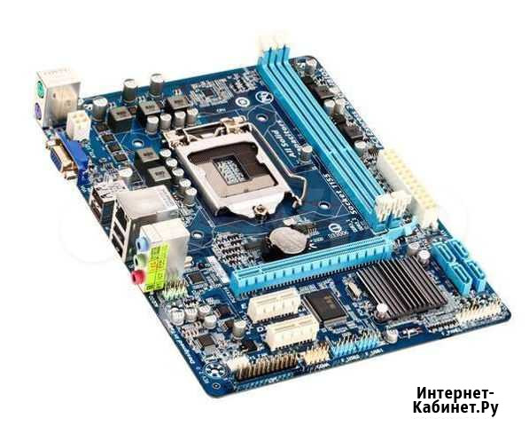 Материнская плата 1155 Gigabyte GA-H61M DS2 Уфа - изображение 1