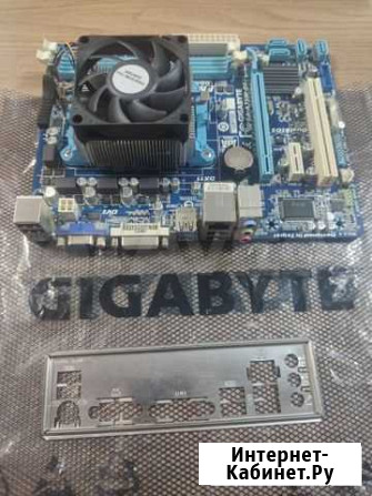 Материнская плата gigabyte и проц AMD A8-3800 4х я Рязань - изображение 1