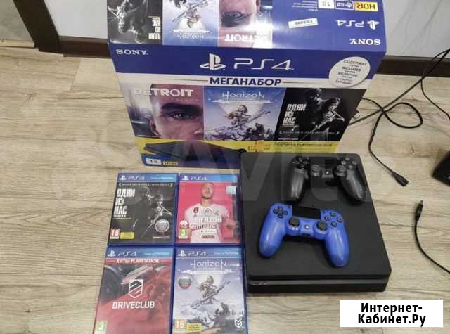 Sony PS4 Slim 1TB Санкт-Петербург - изображение 1