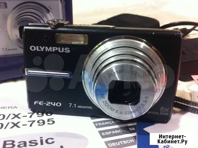 Компактный цифровой фотоаппарат olympus FE-240 Брянск - изображение 1