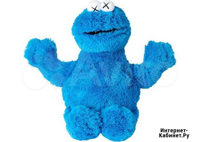 Kaws Sesame Street Uniqlo Cookie Monster Plush Toy Екатеринбург - изображение 1