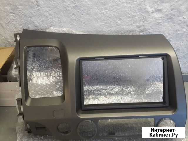 Переходная рамка 2DIN Honda Civic 2007-2011 Саяногорск - изображение 1