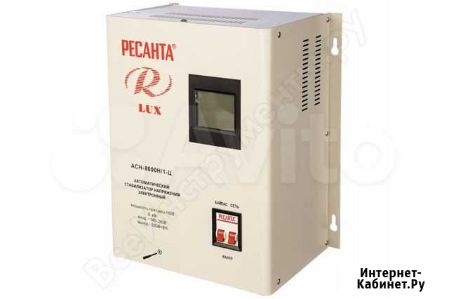Стабилизатор Ресанта асн-8000 Н/1-Ц Туапсе - изображение 1