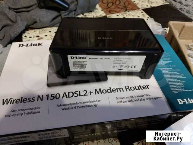 D-link wireless n150 adsl2 + модем роутер Камышин - изображение 1