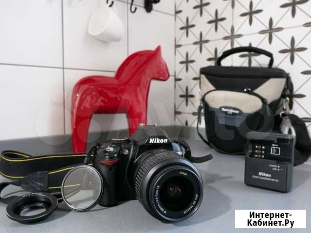 Фотоаппарат Nikon D3000 kit 18-55 DX VR Ростов-на-Дону - изображение 1