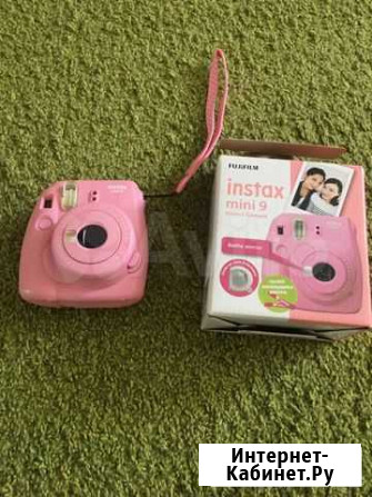 Фотоаппарат мгновенной печати instax mini 9 Череповец - изображение 1