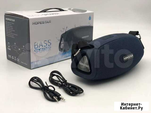 Портативная Bluetooth колонка Hopestar H43 + FM Новосибирск - изображение 1