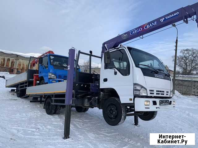 Кран-манипулятор-эвакуатор Isuzu NQR Наро-Фоминск - изображение 1