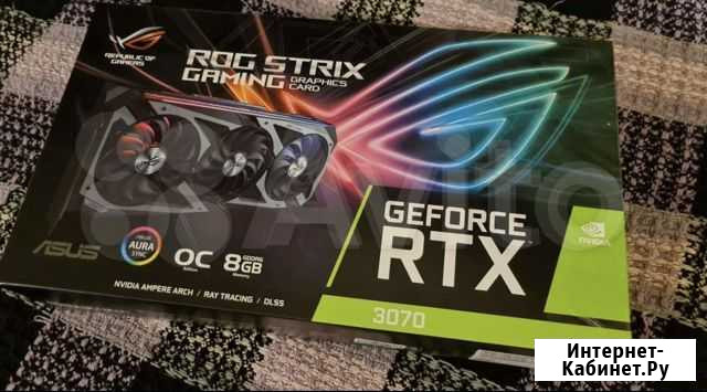 Rtx 3070 strix OC 8gb Новосибирск - изображение 1