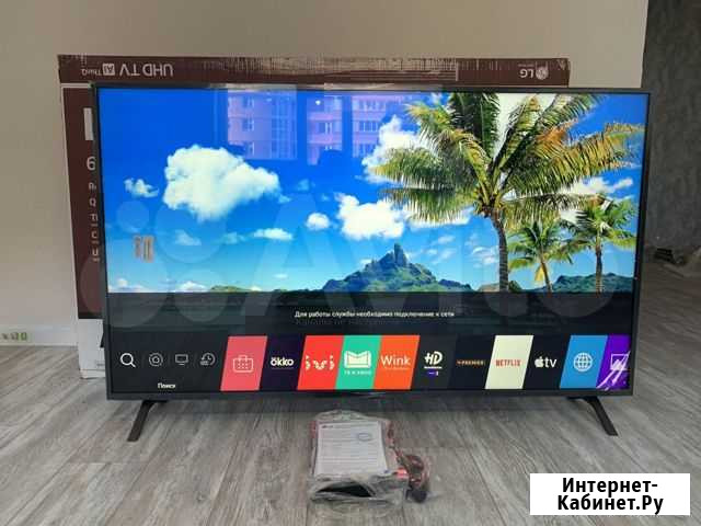 4K Smart Tv 65 дюймов LG 65UN73506LB Красноярск - изображение 1
