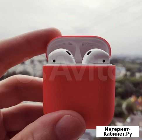 Airpods 2 + кейс Курск - изображение 1