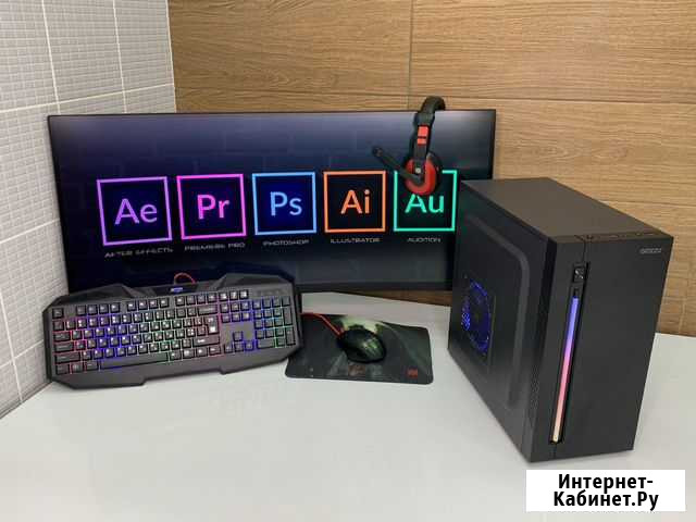 Компьютер: 3D, Игры, Монтаж 12 ядер / 32gb озу Москва - изображение 1
