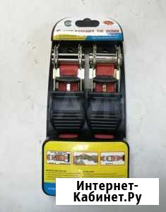 Ремень, стяжка багажная с храповым механизмом 2шт Иркутск - изображение 1