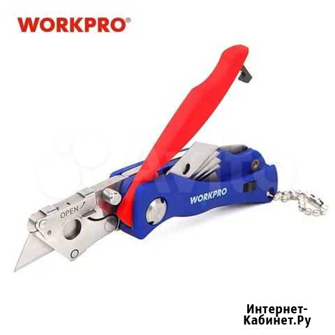 Складной мини нож WorkPro Хабаровск - изображение 1