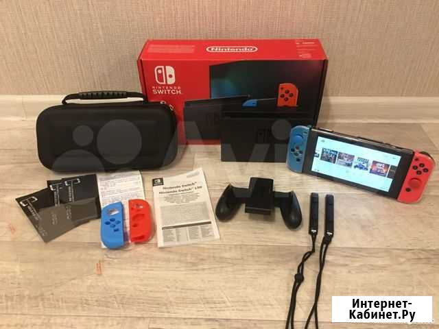 Nintendo switch V2.0 как новая Санкт-Петербург - изображение 1