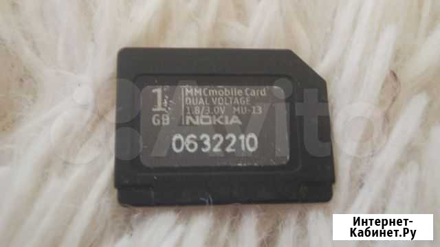 Флешка ммс 1гб (для старых моделей Nokia) Волгоград - изображение 1