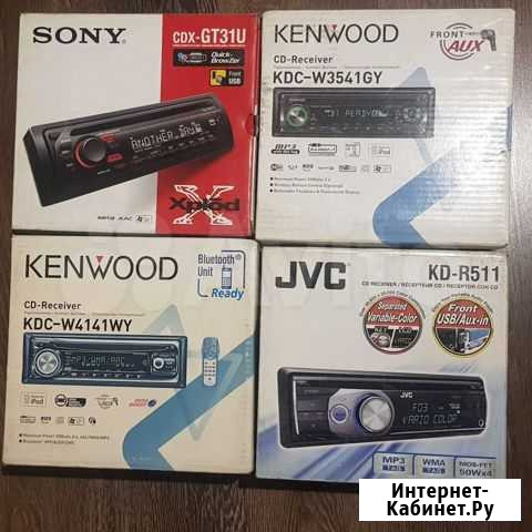 Автомагнитолы Pioneer, sony, JVC, Kenwood Улан-Удэ - изображение 1