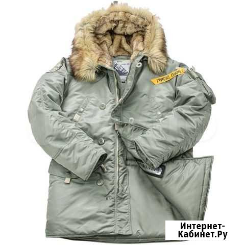 Куртка N3B husky military, Olive/Olive Пермь - изображение 1