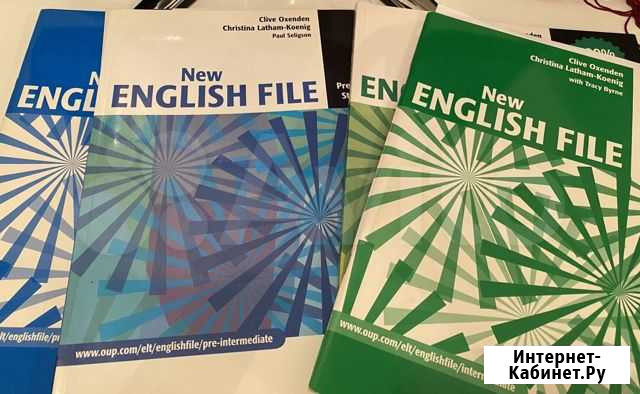 English file pre-intermediate, intermediate Санкт-Петербург - изображение 1