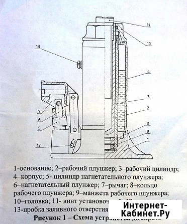 Ремкомплект домкрата ШААЗ, БААЗ Москва - изображение 1