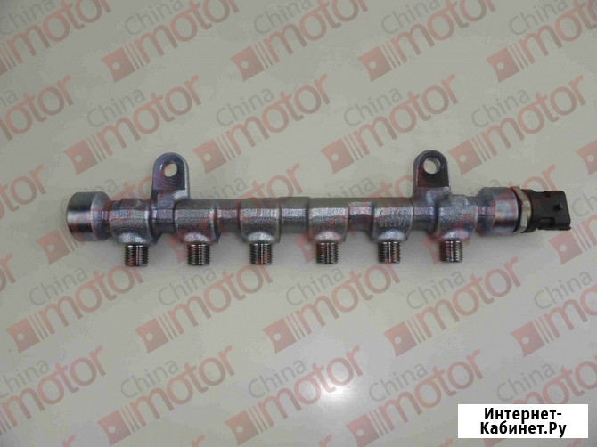 Рампа топливная на 4JB1 E4 JX493ZLQ4 JMC 1032 и 1052 0445214337 в Москве Москва - изображение 1