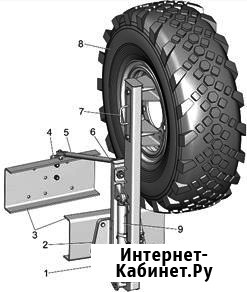 Держатель запасного колеса 43118 за кабиной (ДЗК 43118) Набережные Челны - изображение 1