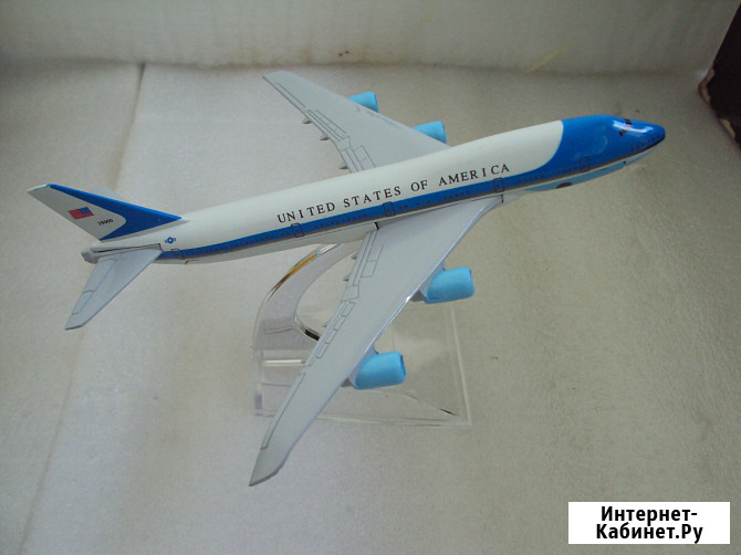 Модель самолёта Соединённых штатов америки Boeing 747 B747 200 Air Липецк - изображение 4