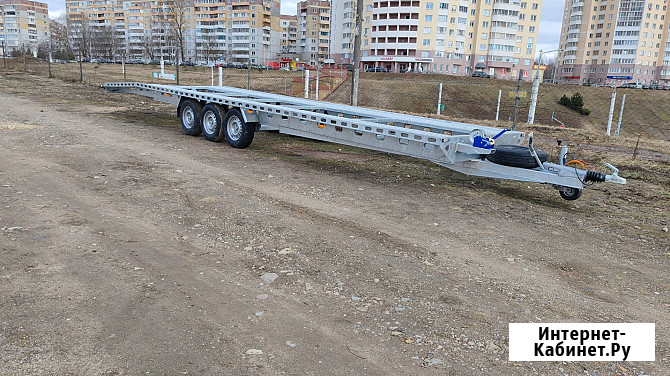 Прицеп автовоз на 2 авто, 870*210-3500кг Москва - изображение 1