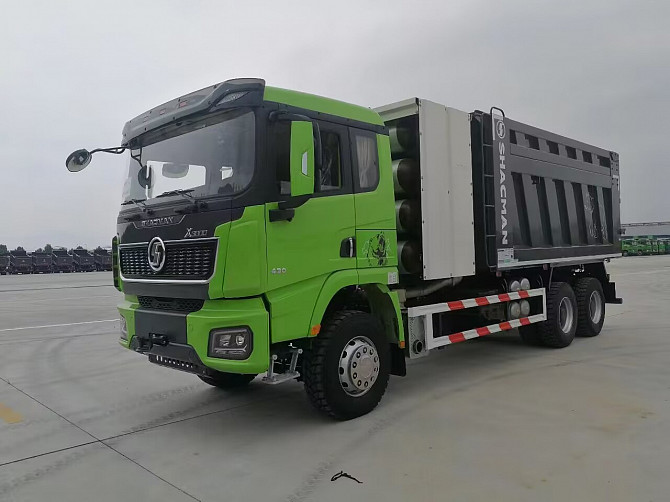 Газовый самосвал Shacman X3000, Restyling, CNG, 6х4, WP13, 430 л.с., кузов 25 м3, Euro V Екатеринбург - изображение 1