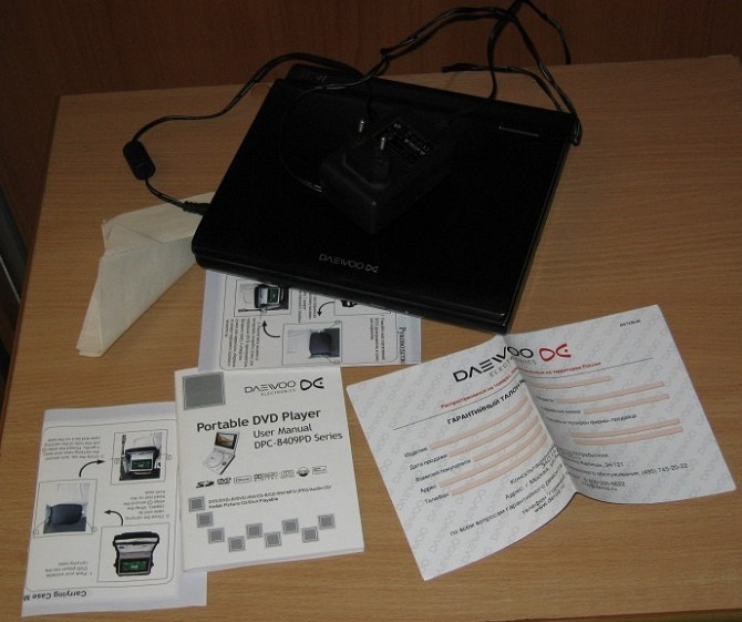 Портативный DVD проигрыватель Daewoo в ремонт Приозерск - изображение 4