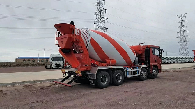 Автобетоносмеситель на шасси Shacman X5000, 8х4, объём бочки 12 м3, Euro V Екатеринбург - изображение 4