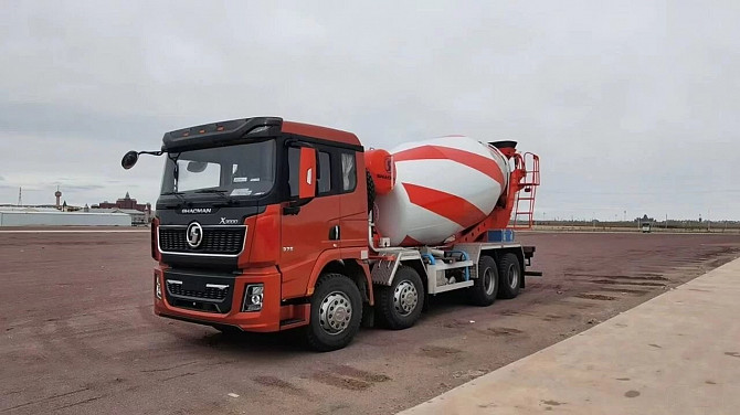 Автобетоносмеситель на шасси Shacman X5000, 8х4, объём бочки 12 м3, Euro V Екатеринбург - изображение 1
