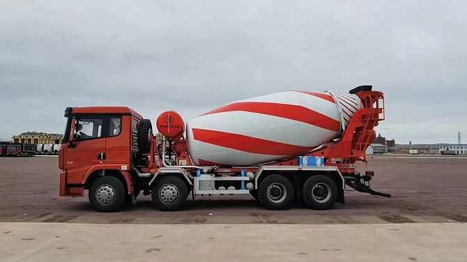 Автобетоносмеситель на шасси Shacman X5000, 8х4, объём бочки 12 м3, Euro V Екатеринбург - изображение 2