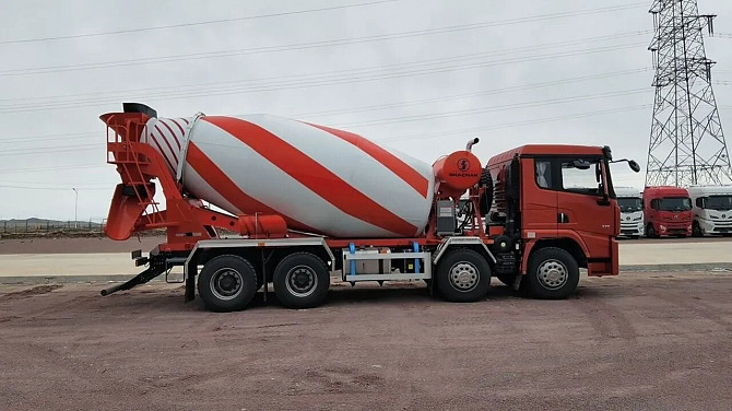 Автобетоносмеситель на шасси Shacman X5000, 8х4, объём бочки 12 м3, Euro V Екатеринбург - изображение 3