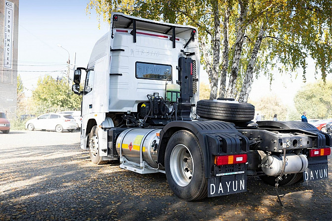 Газовый тягач Dayun CGC4180, LNG, WP13, 430 л.с., ретардер, пневма, ADR, Euro V Екатеринбург - изображение 4