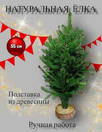 Собственное производство ёлок из лапника на подставке Москва